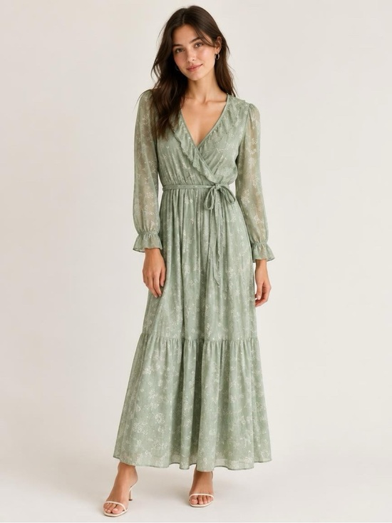 Doen Dresses & Skirts - DOEN Ischia Dress Floral Cotton Maxi Dress Medium